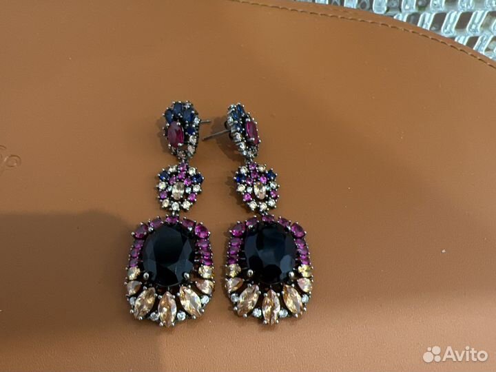 Серьги серебро