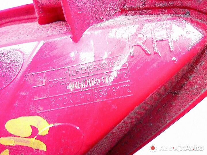 Фонарь противотуманный правый Opel Mokka 2015