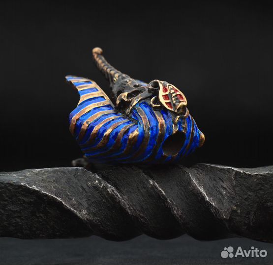 Бусина Темляк Брелок Фараон Тутанхамон Мумия Череп