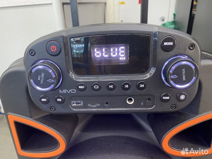 Напольная Bluetooth-колонка на колесиках Mivo 112