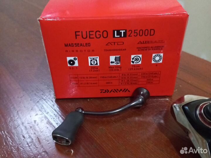 Катушка daiwa fuego lt 2500