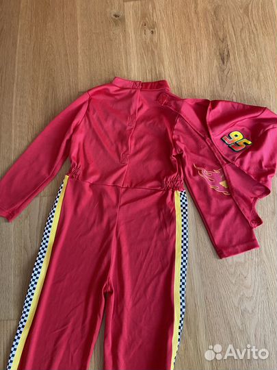 Костюм детский автогонщик, размер 116-122