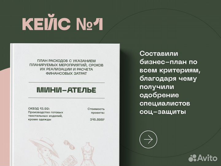 Бизнес план для соцконтракта