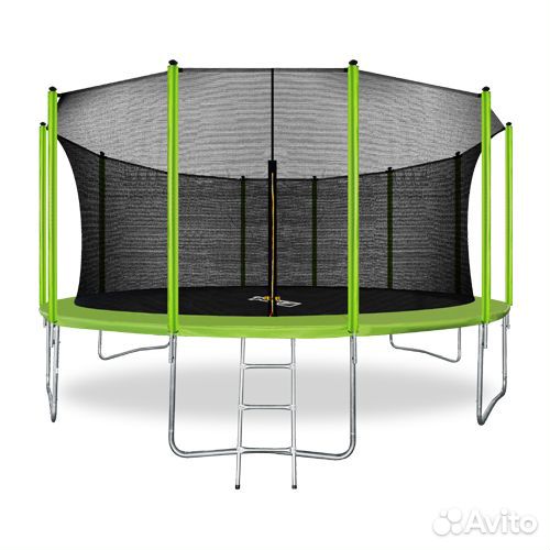 Батут Arland 16FT с внутренней сеткой и лестницей