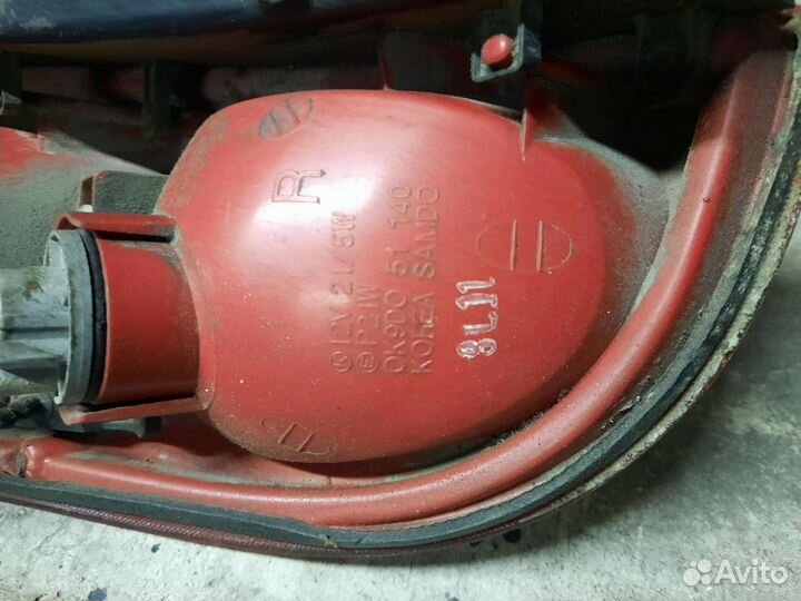 Задний правый фонарь kia clarus