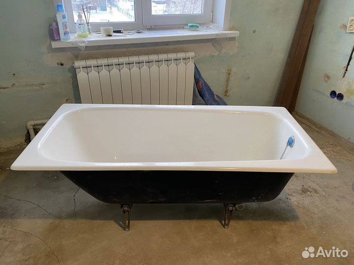 Ванна чугунная