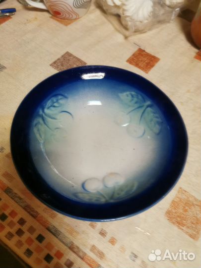 Тарелка старинная