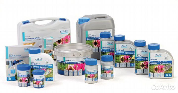 Средство против водорослей для прудов