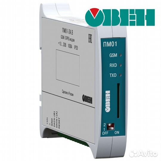 GSM/gprs модема овен ПМ01