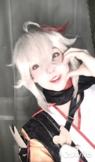 Косплей геншин Кадзуха