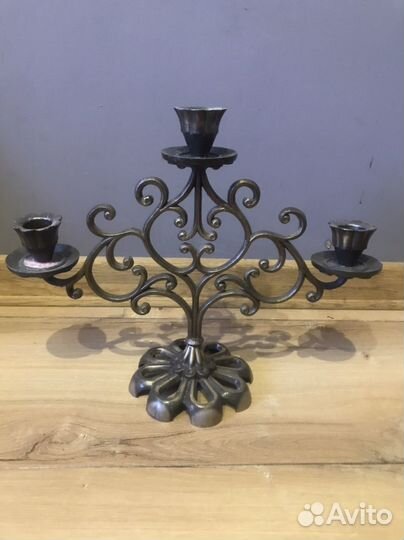 Подсвечник из металла СССР