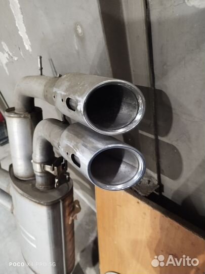 Выхлопная система BMW X5M E70, X6M E71 Нержа