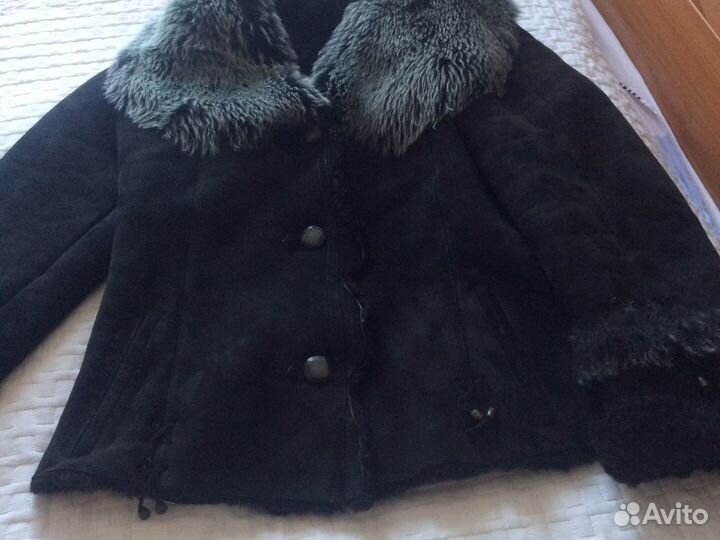 Дубленка укороченная