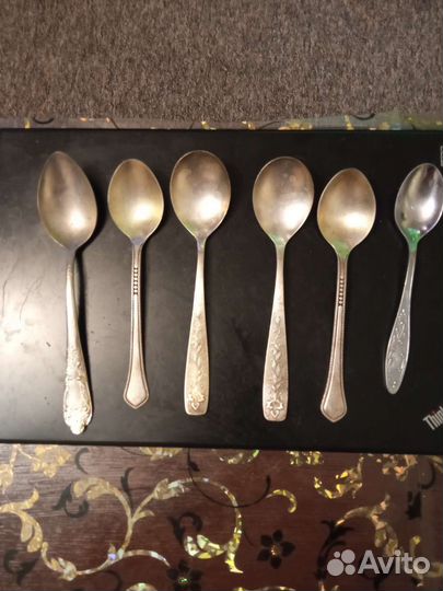 Мельхиоровые ложки СССР