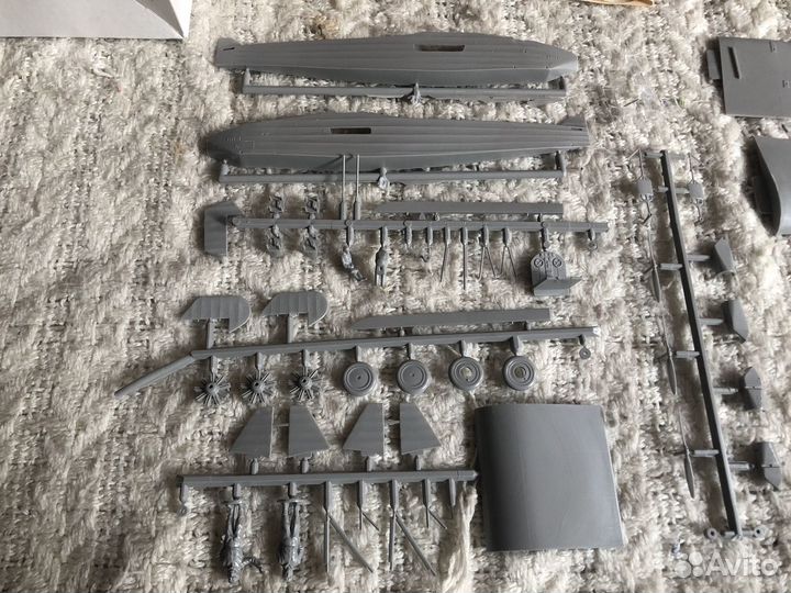 Сборная модель самолёт Фоккер F-VII Южный крест