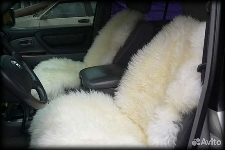 Меховые накидки из Овчины на сидения. Настоящие