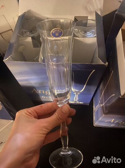 Бокал для шампанского bohemia angela