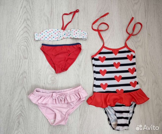 Купальники на 4-6 лет