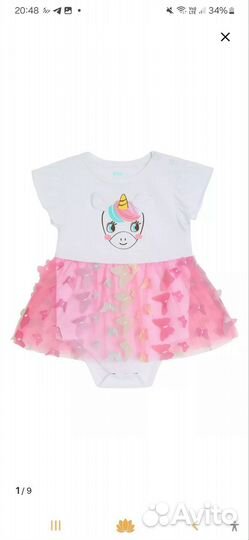 Платье для девочки набор из 3х шт