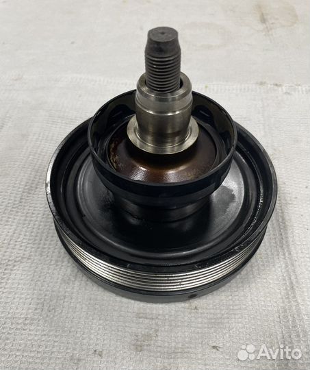 Шкив коленвала + шкив гур bmw n46