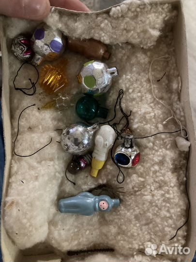 Елочные игрушки СССР