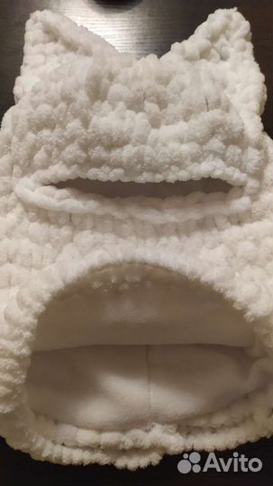 Балаклава с подкладкой из флиса