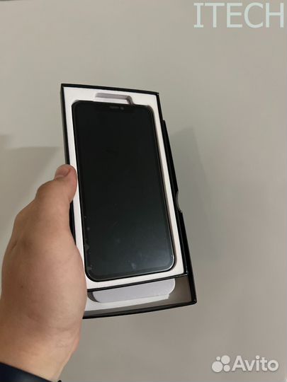 Стекло iPhone XS MAX (цmd)