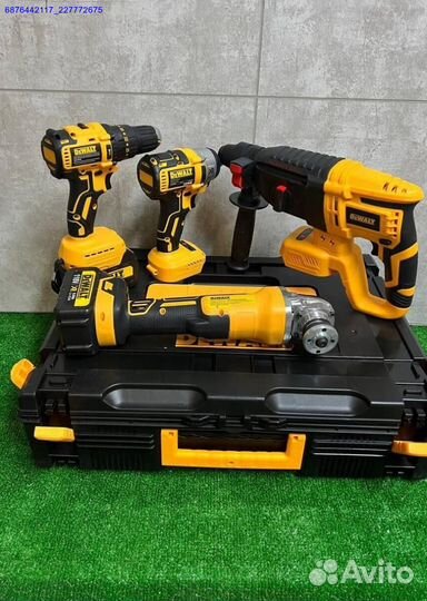 Набор электро инструмента DeWalt 4в1