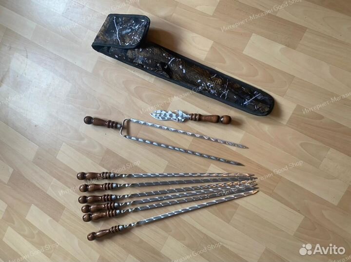 Набор шампуров в колчане 45 см