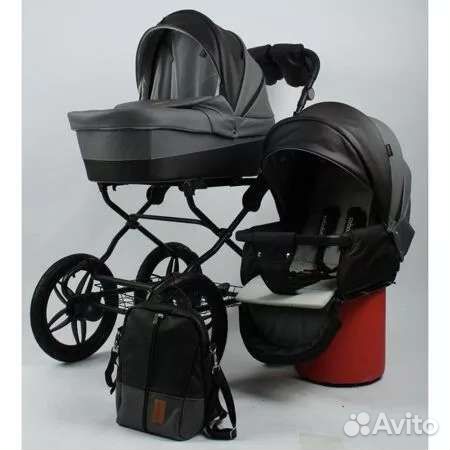 Коляска модульная Cobaby 2 в 1 6300 экокожа