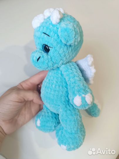 Дракон вязаный ручной работы