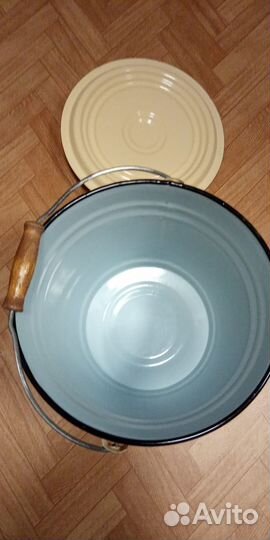 Ведро, бак и бидончики эмалированные