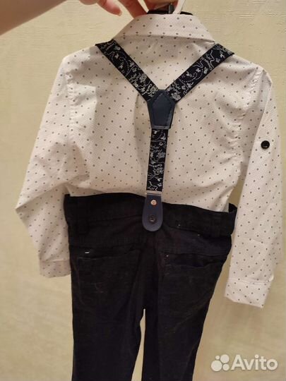 Костюм на мальчика 2-3 года с бабочкой