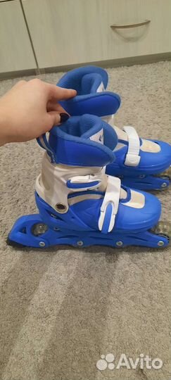 Ролики детские раздвижные 31-34 размер