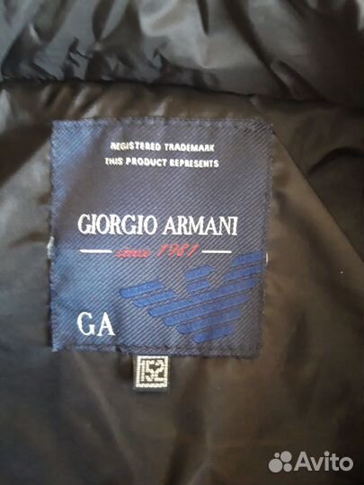 Куртка armani, р.152