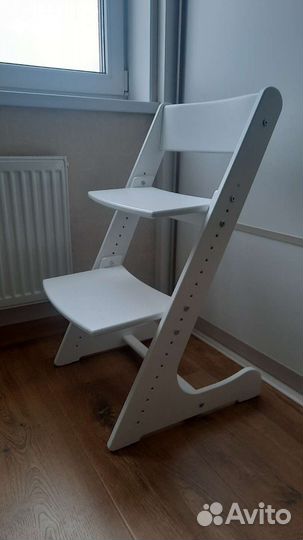 Стул растущий деревянный конёк горбунок