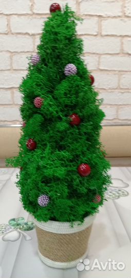 Елка из стабилизированного мха