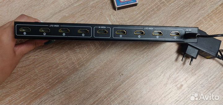 Разветвитель видеосигнала Telecom hdmi Splitter