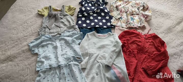 Детские вещи пакетом 1-2 года