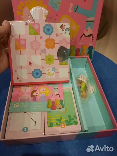 Настольная игра новая Djeco Пижамная вечеринка