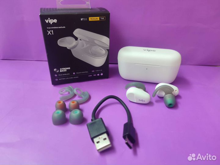 Беспроводные наушники vipe x1