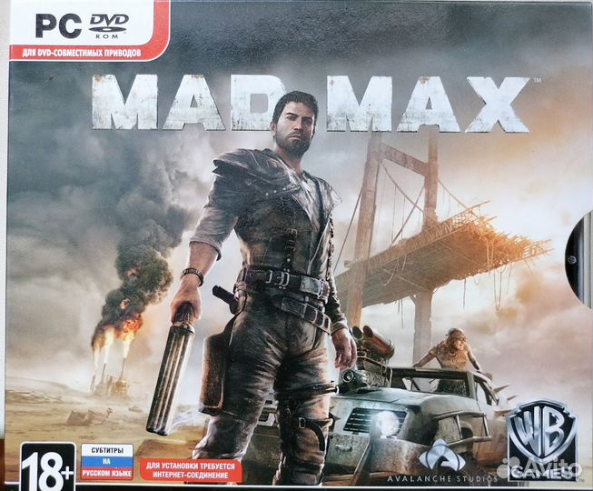 Диски с играми на пк MAD MAX