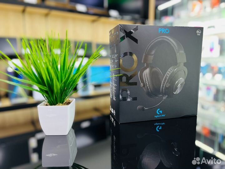 Новые Наушники Logitech G PRO X черные