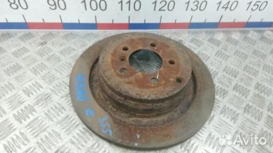 Диск тормозной задний land rover range rover 3 (4B