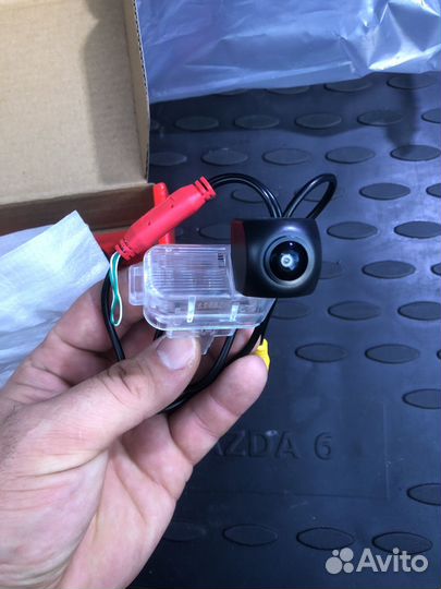 Камера заднего вида mazda 6 gj