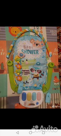 Развивающий коврик с пианино