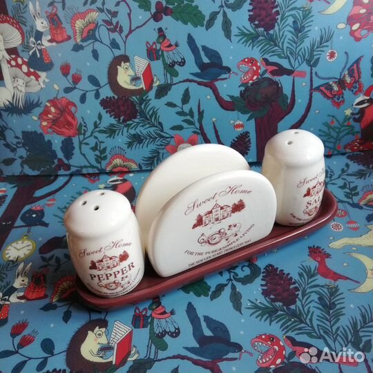 Набор для специй Swеet Нomе с cалфетницей