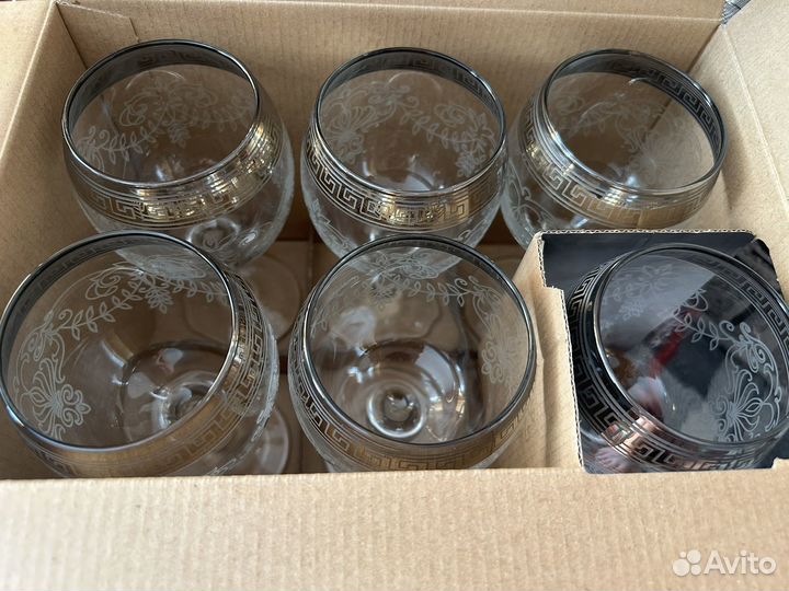 Набор бокалов для вина Барокко 6 шт