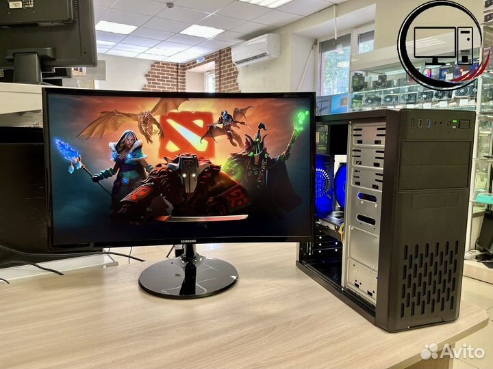 Для игр - Core i3-10100f / RX570-4GB