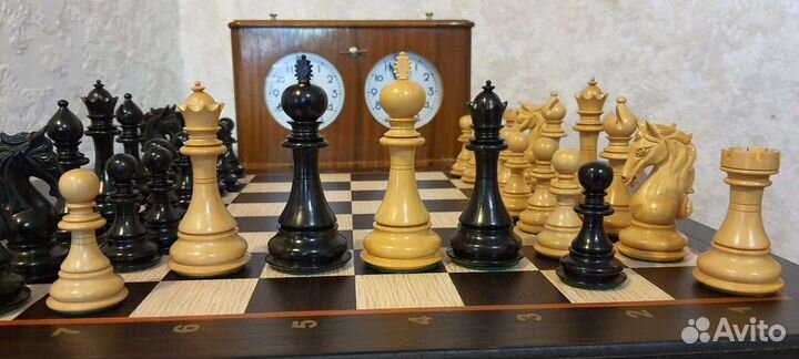 Шахматы Стаунтон Индия роскошь